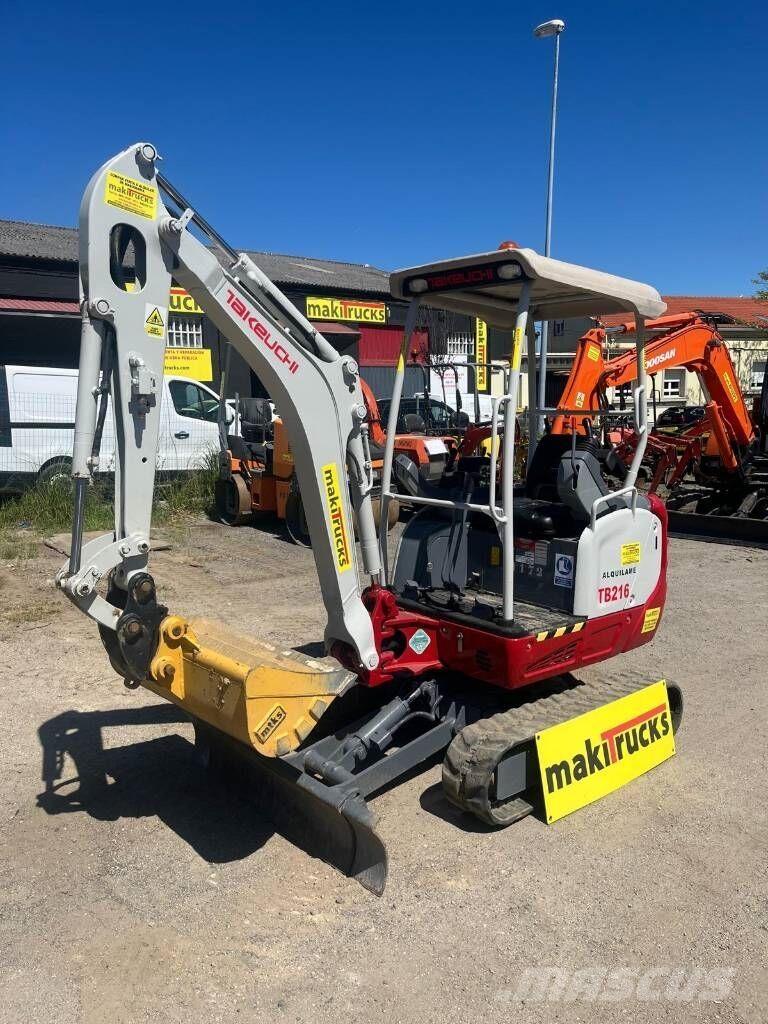 Takeuchi TB216 Mini bageri <7t