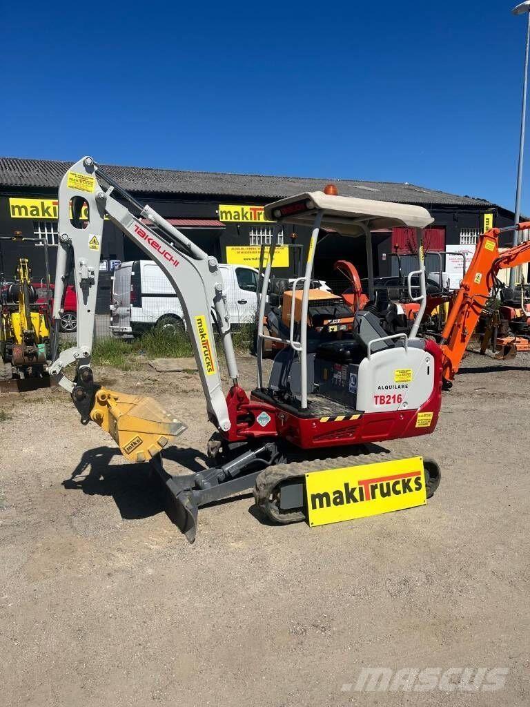 Takeuchi TB216 Mini bageri <7t
