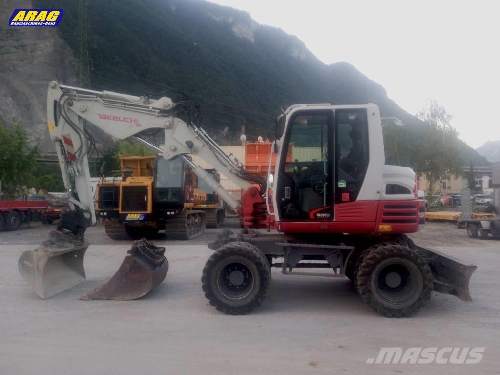 Takeuchi TB 295 W Bageri na kotačima