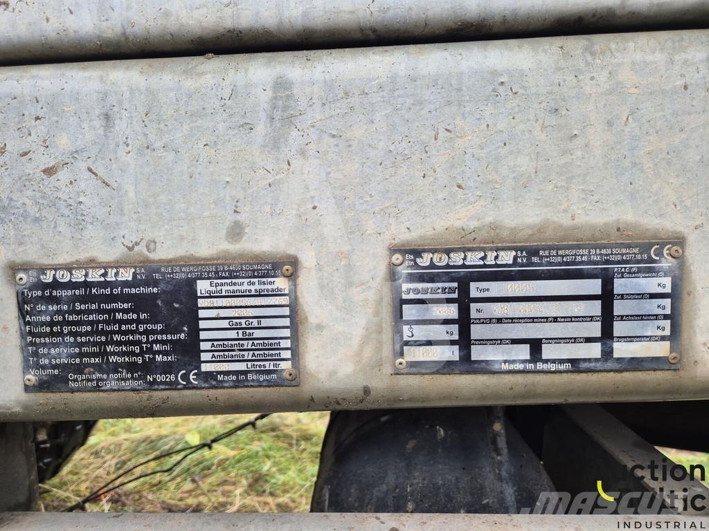 Joskin 11000S Kiper prikolice