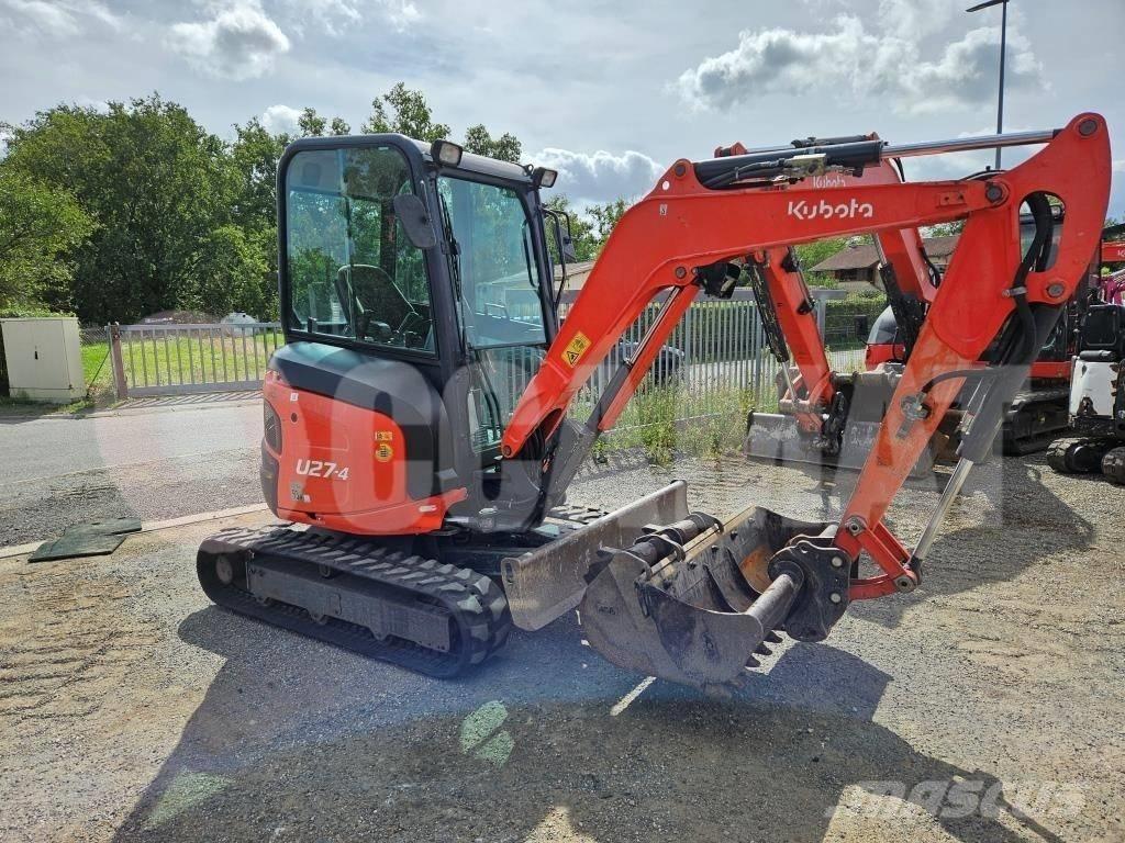 Kubota U 27 Mini bageri <7t