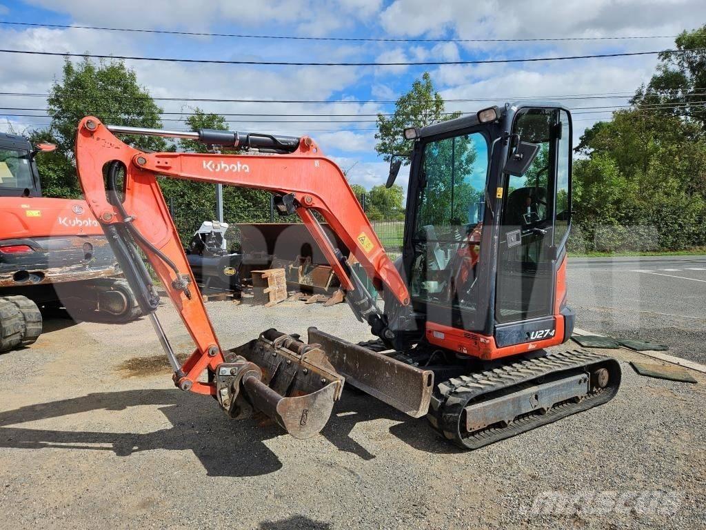 Kubota U 27 Mini bageri <7t