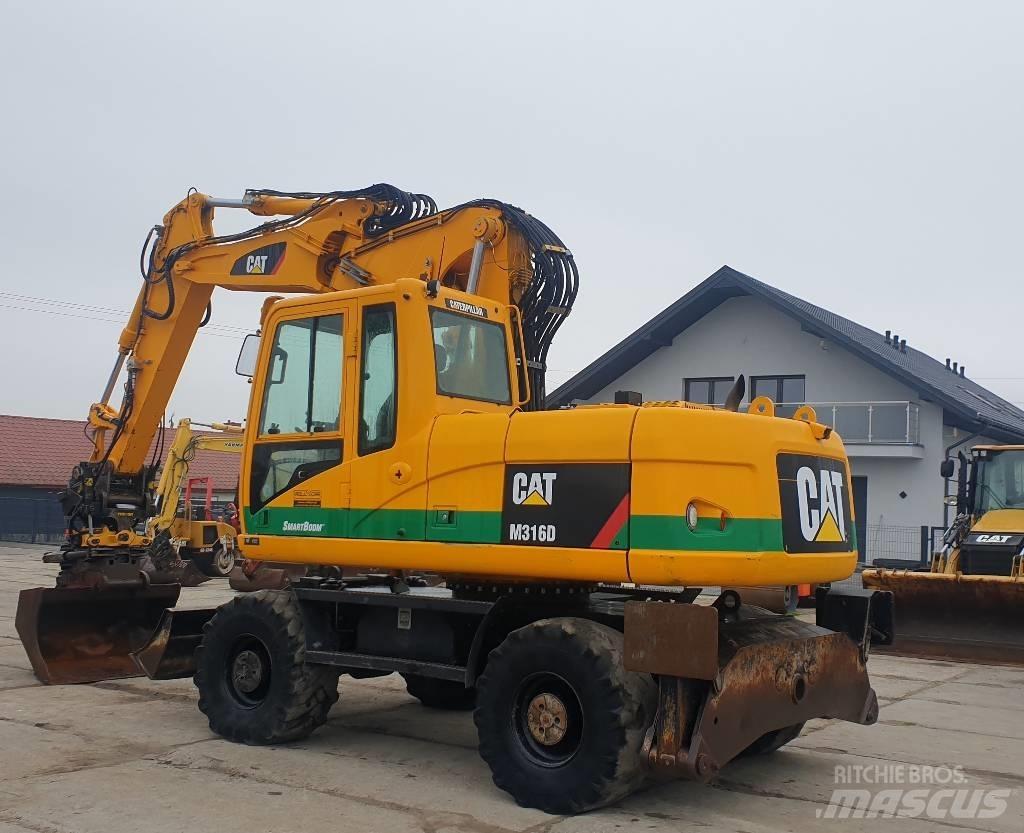 CAT M 316 D Bageri na kotačima