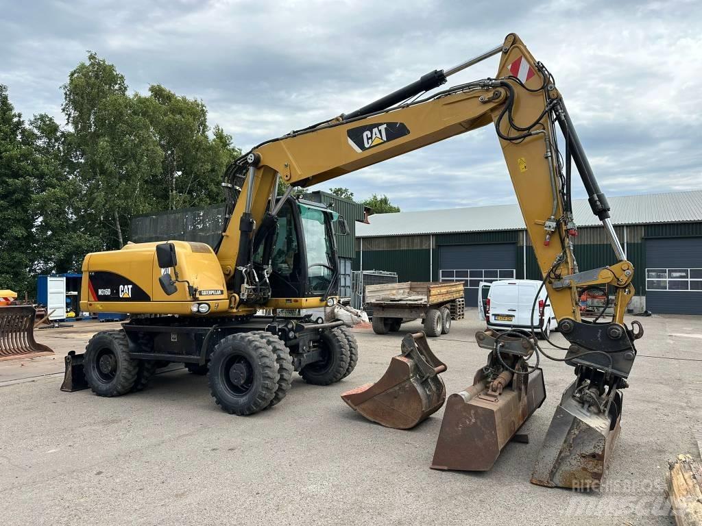 CAT M 316 D Bageri na kotačima