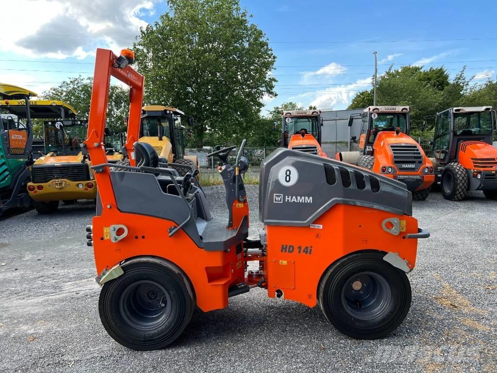 Hamm HD 14I TT Gumeni valjci na kotačima