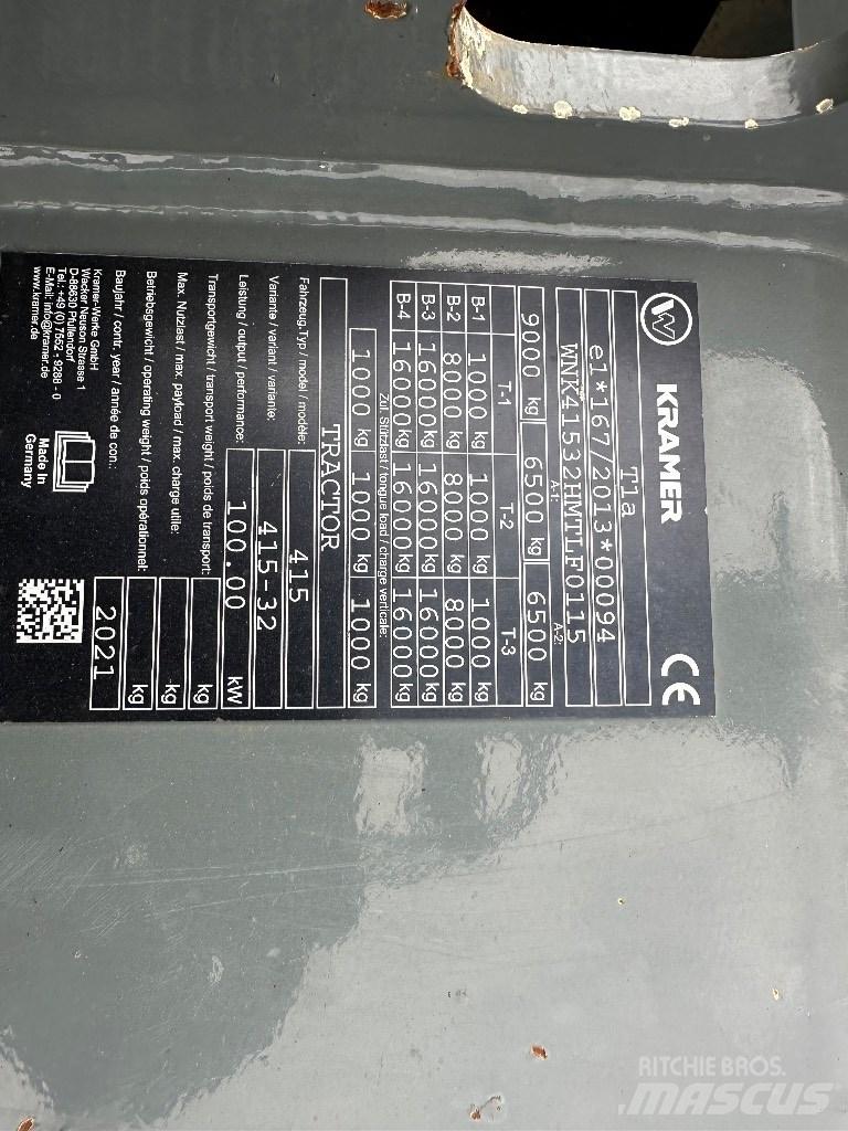 Kramer KT365 Poljoprivredni teleskopski utovarivači