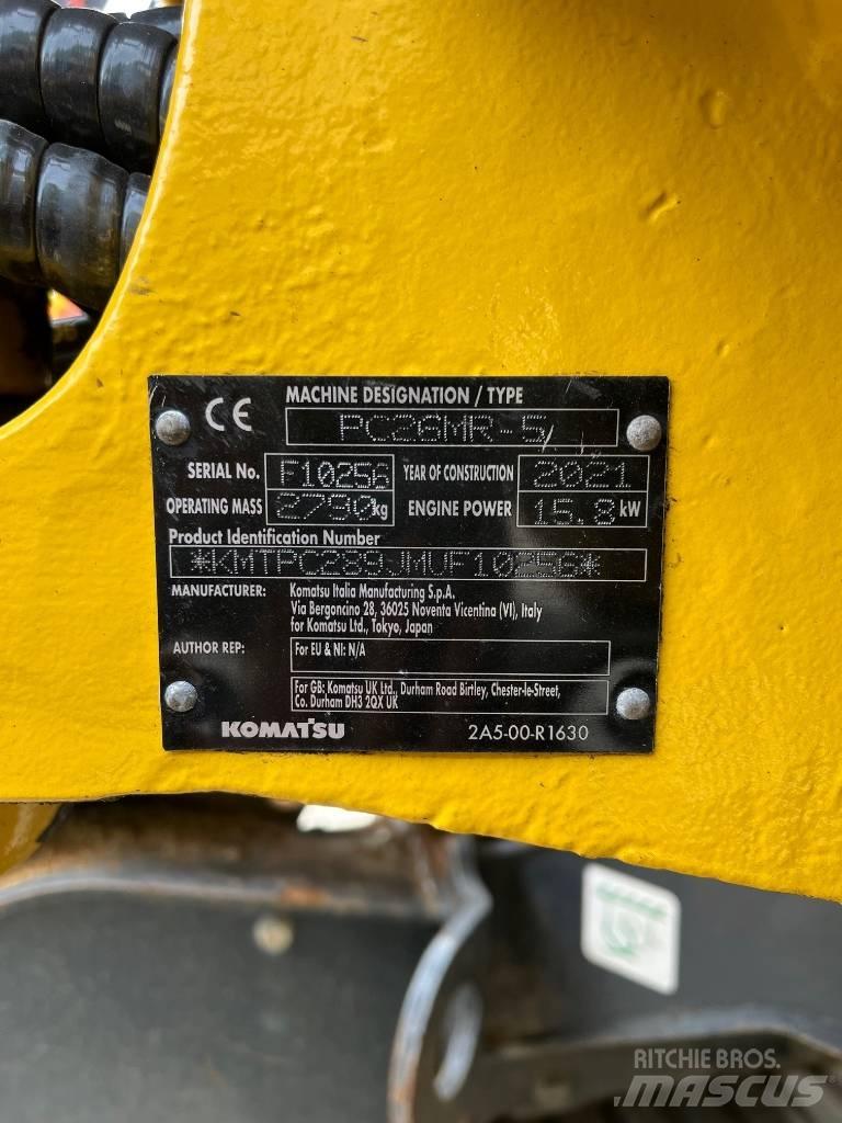 Komatsu PC26MR-5 Mini bageri <7t
