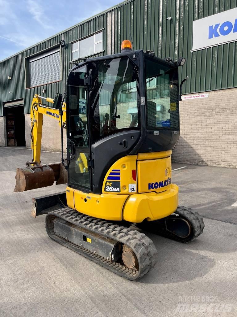 Komatsu PC26MR-5 Mini bageri <7t