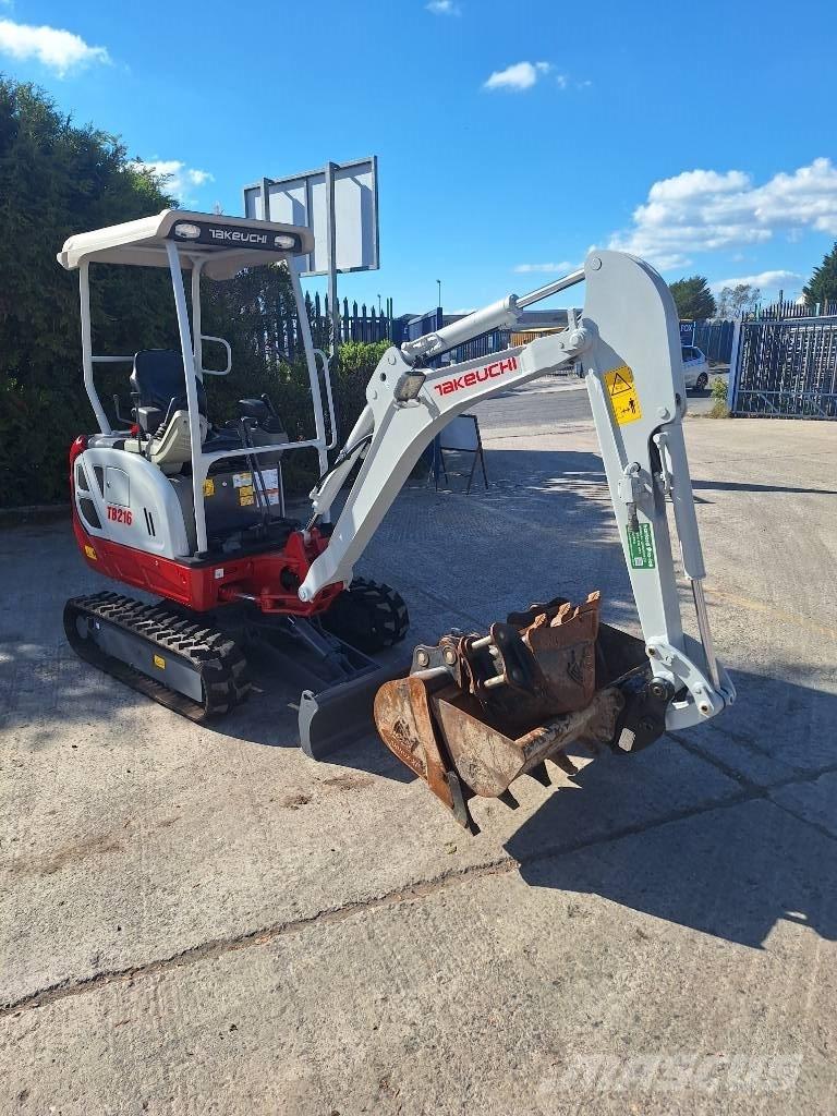 Takeuchi TB 216 Mini bageri <7t
