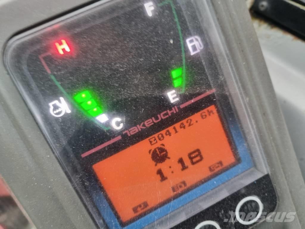 Takeuchi TB 216 Mini bageri <7t