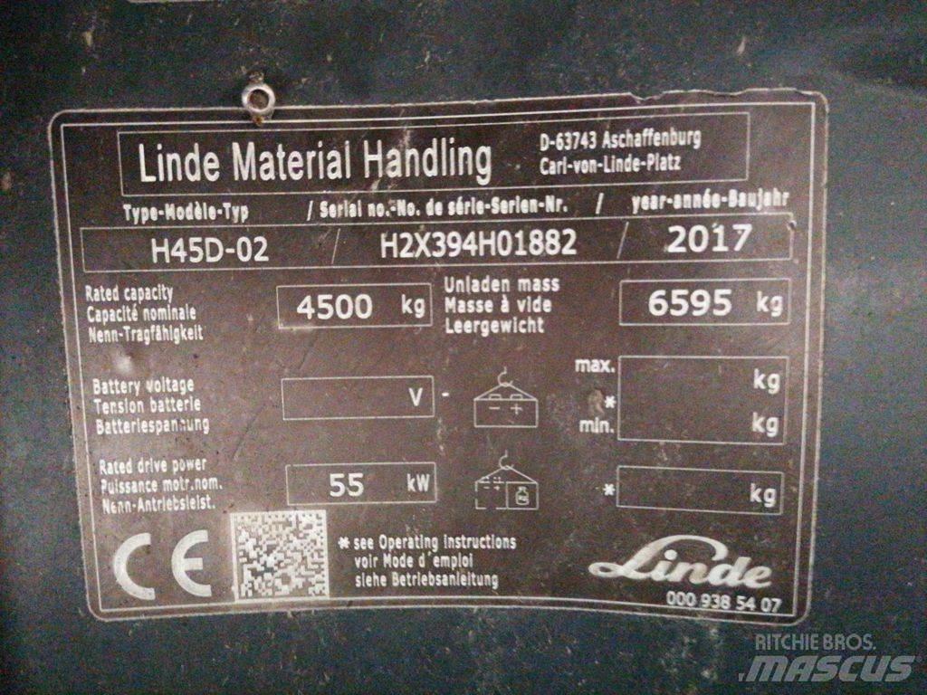 Linde H45D-02 Dizelski viličari