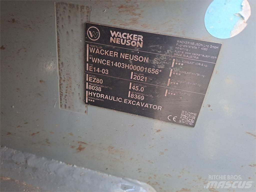 Wacker Neuson EZ80 Bageri gusjeničari