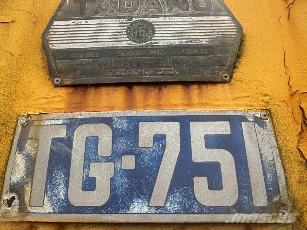 Tadano TG 751 Rabljene dizalice za težak teren
