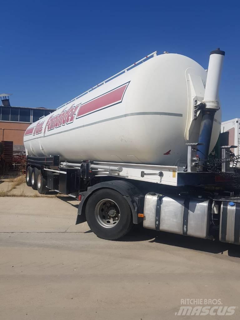 Fruehauf BENALU TC34 Tanker poluprikolice