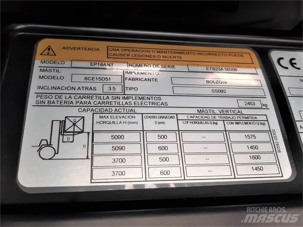 CAT EP18ANT Električni viličari