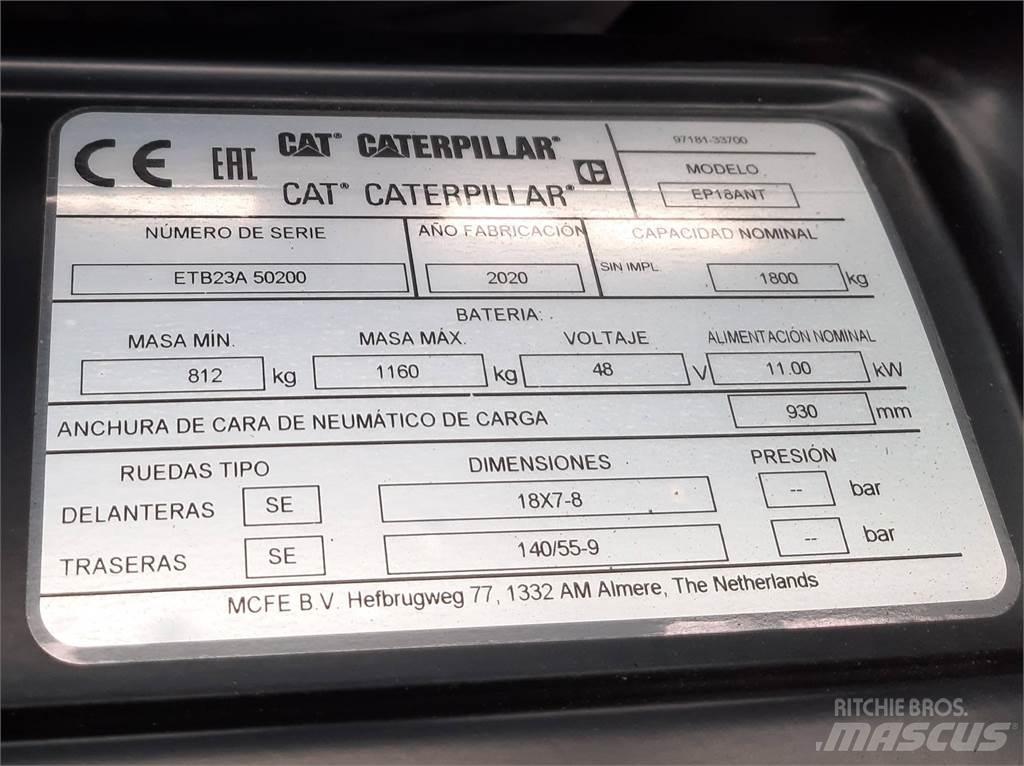 CAT EP18ANT Električni viličari