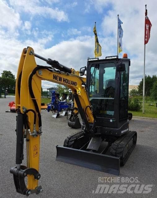 New Holland E25D Mini bageri <7t