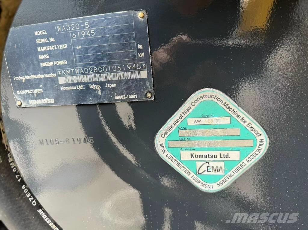 Komatsu WA 320-5 Utovarivači na kotačima