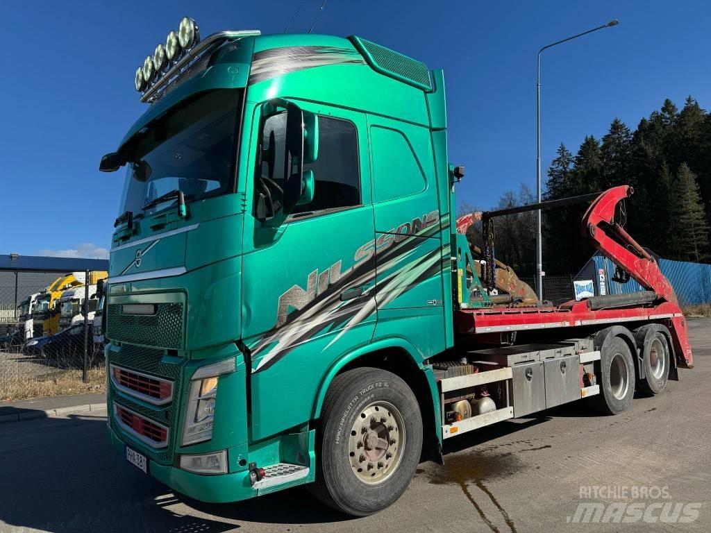 Volvo FH 540 Rol kiper kamioni s kukama za dizanje