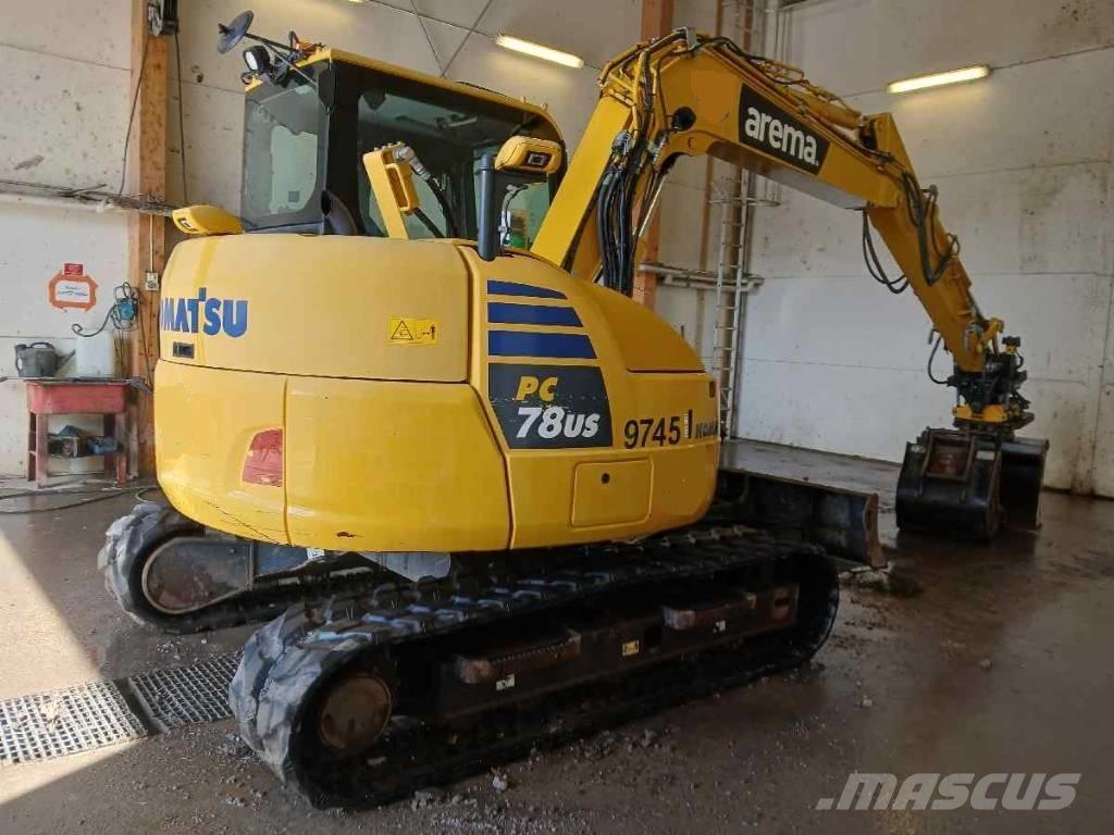 Komatsu PC78US-10 Midi bageri 7t – 12t