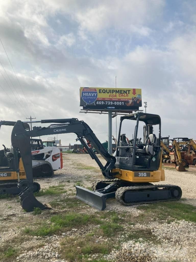 John Deere 35 G Bageri gusjeničari