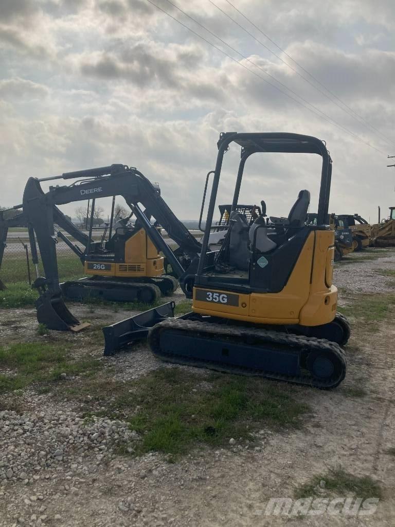 John Deere 35 G Bageri gusjeničari