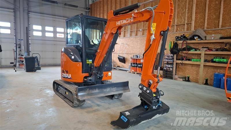 Hitachi ZX 26 U-6 Mini bageri <7t