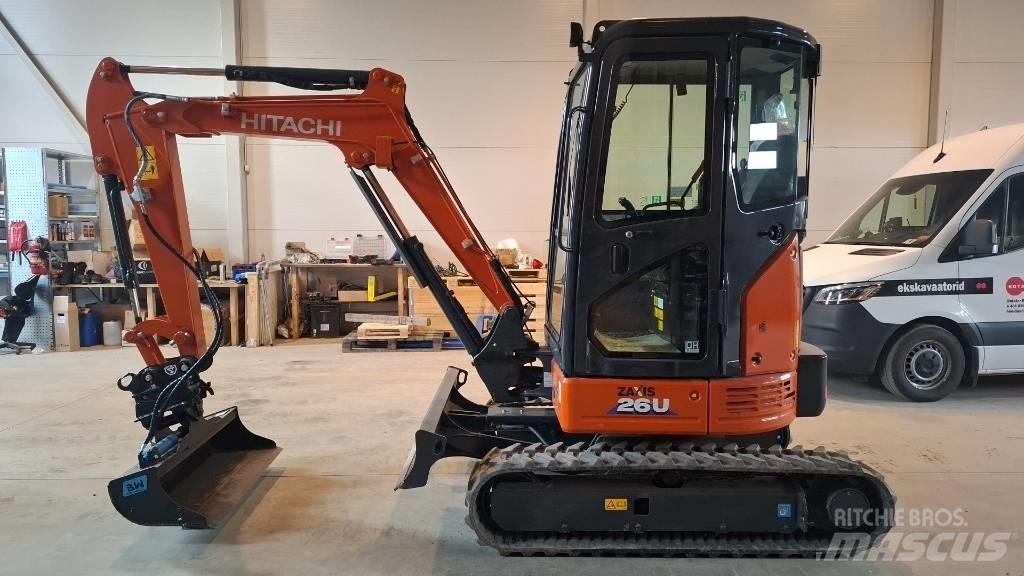 Hitachi ZX 26 U-6 Mini bageri <7t
