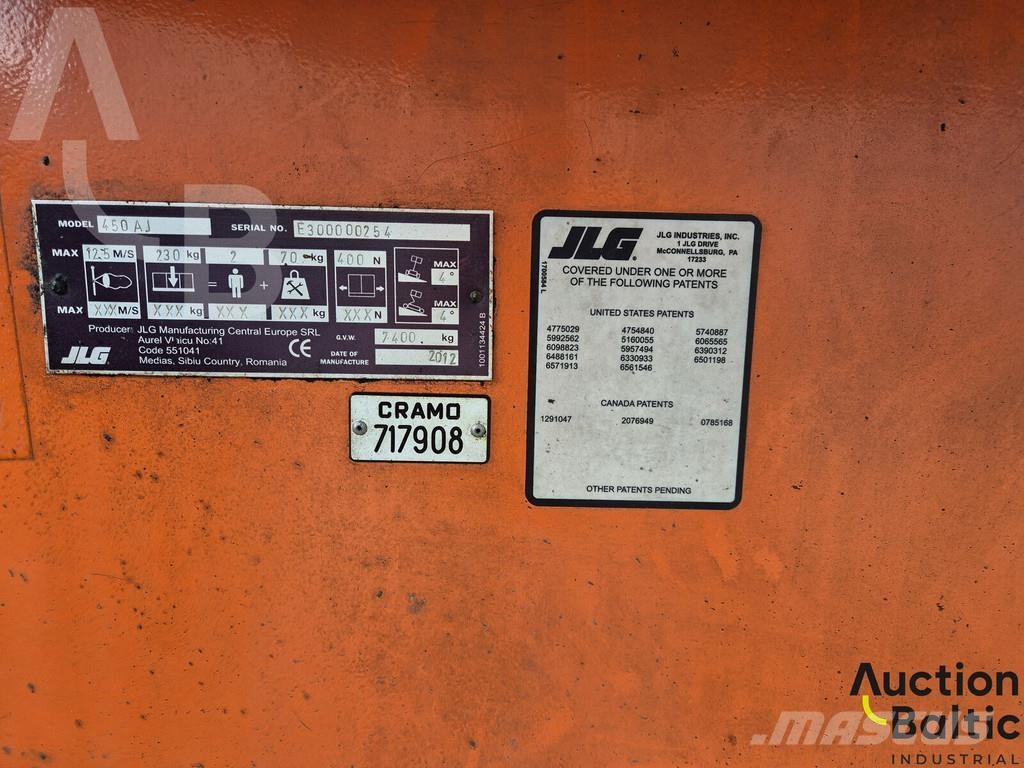 JLG 450 AJ II Zglobne podizne platforme