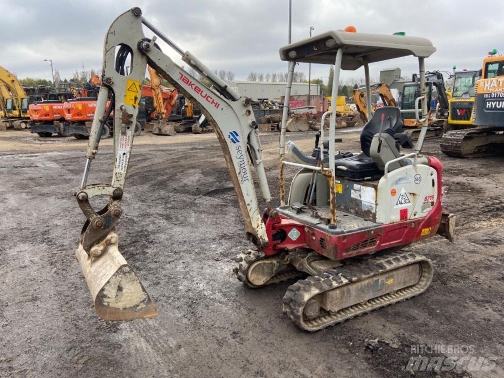 Takeuchi TB 216 Mini bageri <7t