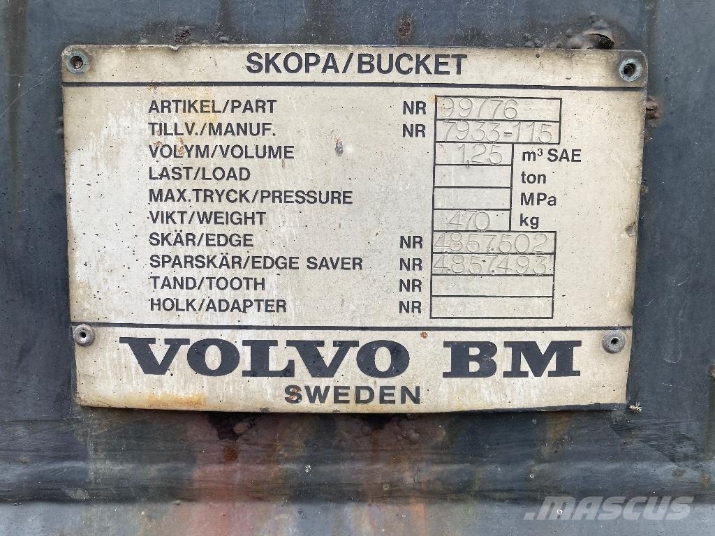 Volvo BM Skovl Utovarivači na kotačima