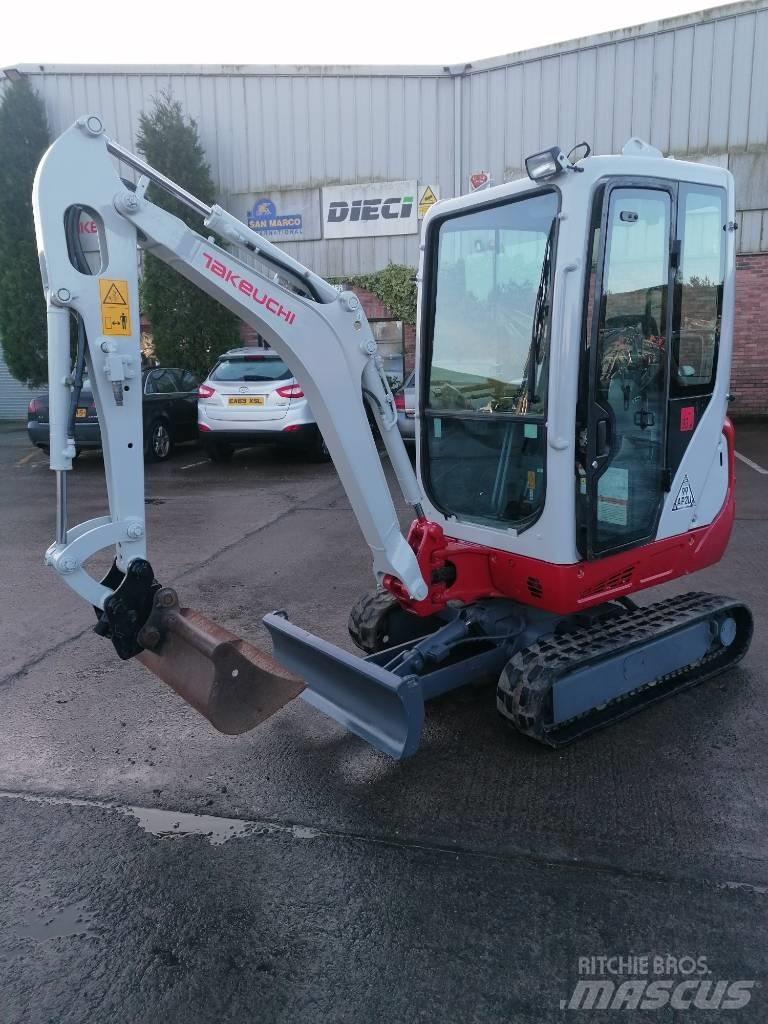 Takeuchi TB216 Mini bageri <7t