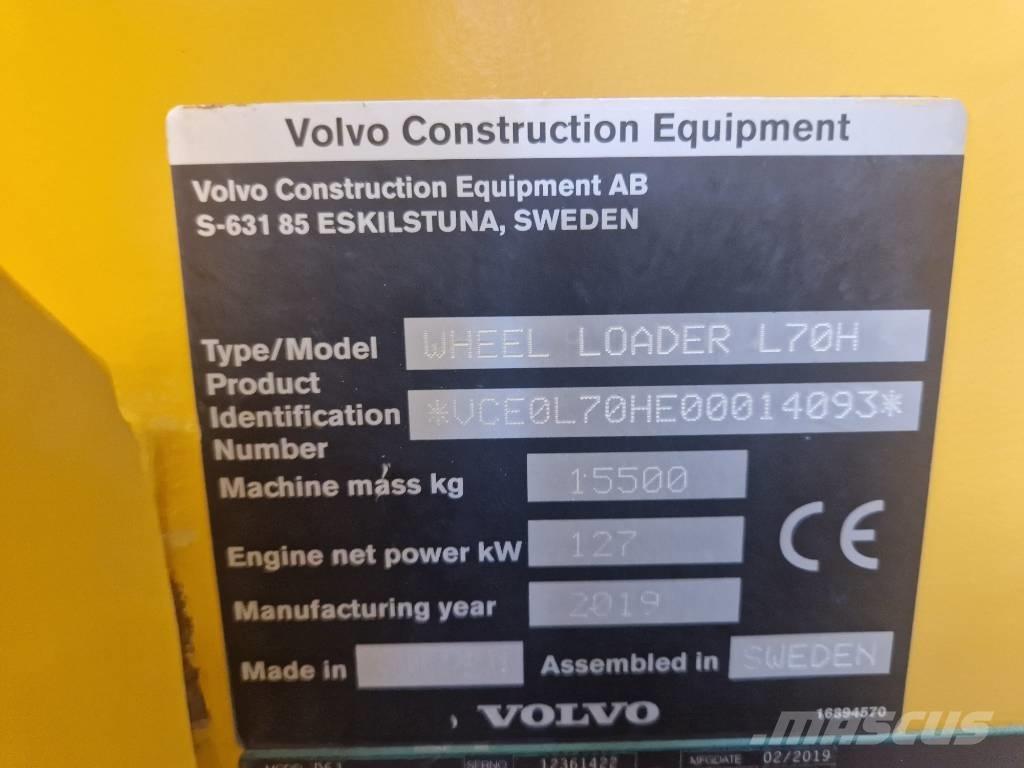 Volvo L 70 H Utovarivači na kotačima