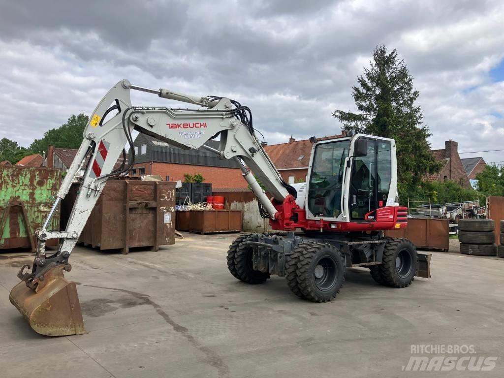 Takeuchi TB 295 W Bageri na kotačima