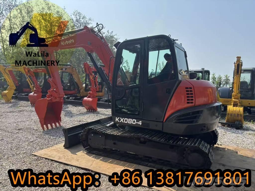 Kubota KX 080-4 Mini bageri <7t