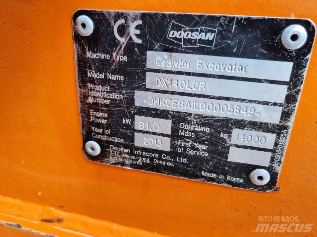 Doosan DX 140 LCR Bageri