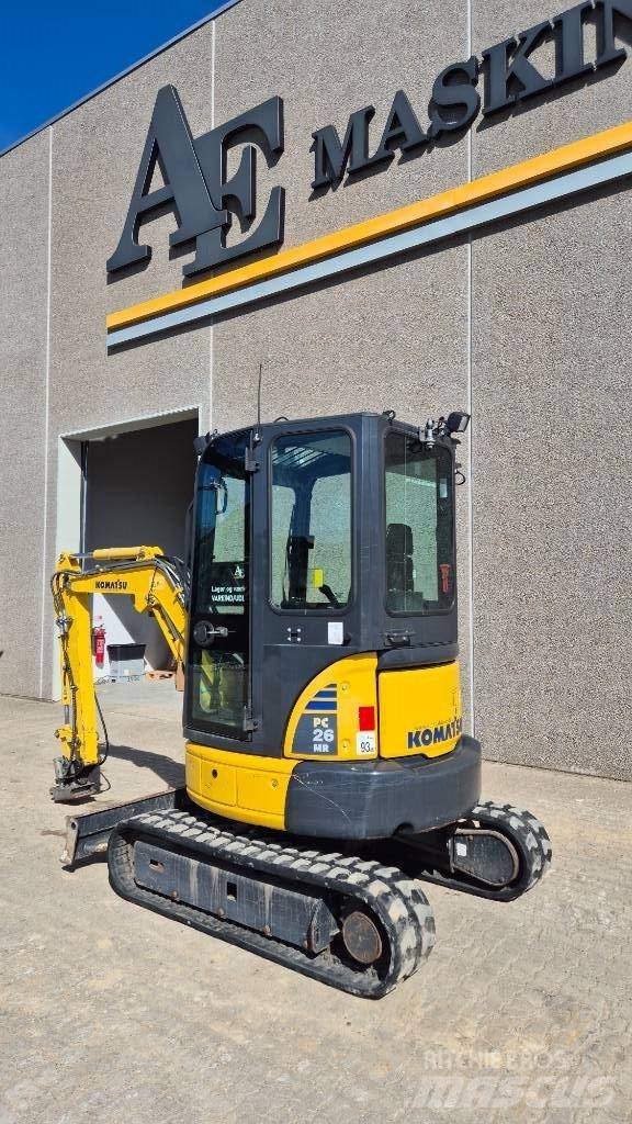 Komatsu PC 26 MR-3 Mini bageri <7t