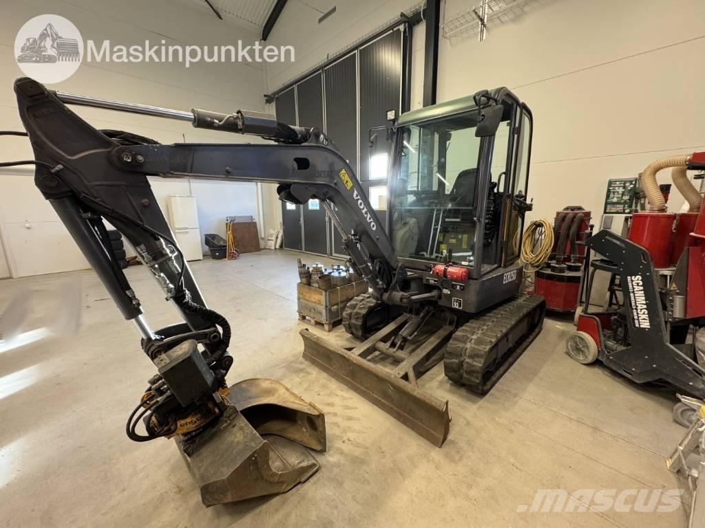 Volvo ECR 25 D Mini bageri <7t