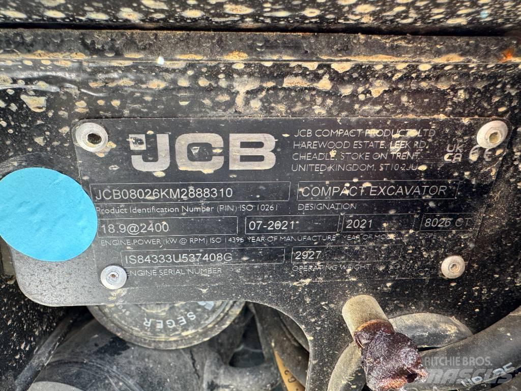 JCB 8026CTS Bageri gusjeničari
