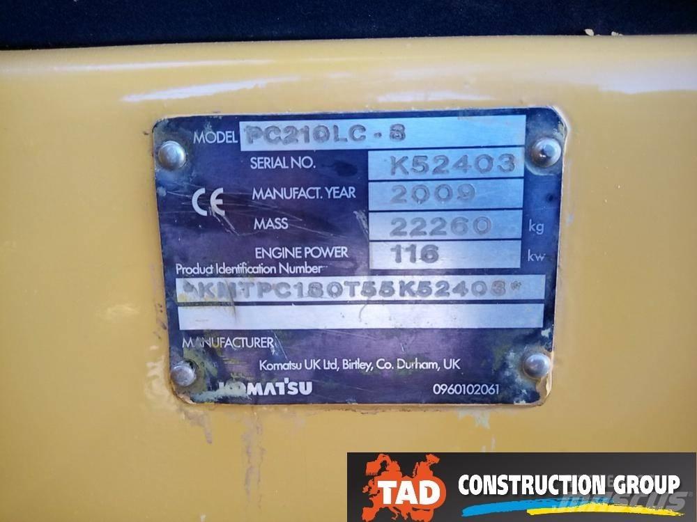 Komatsu PC210LC-8 Bageri gusjeničari