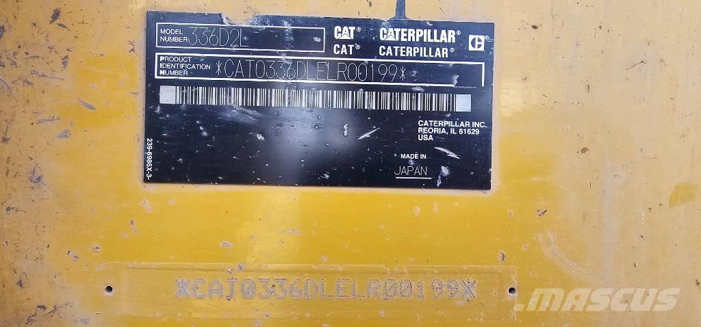 CAT 336D2L Bageri gusjeničari