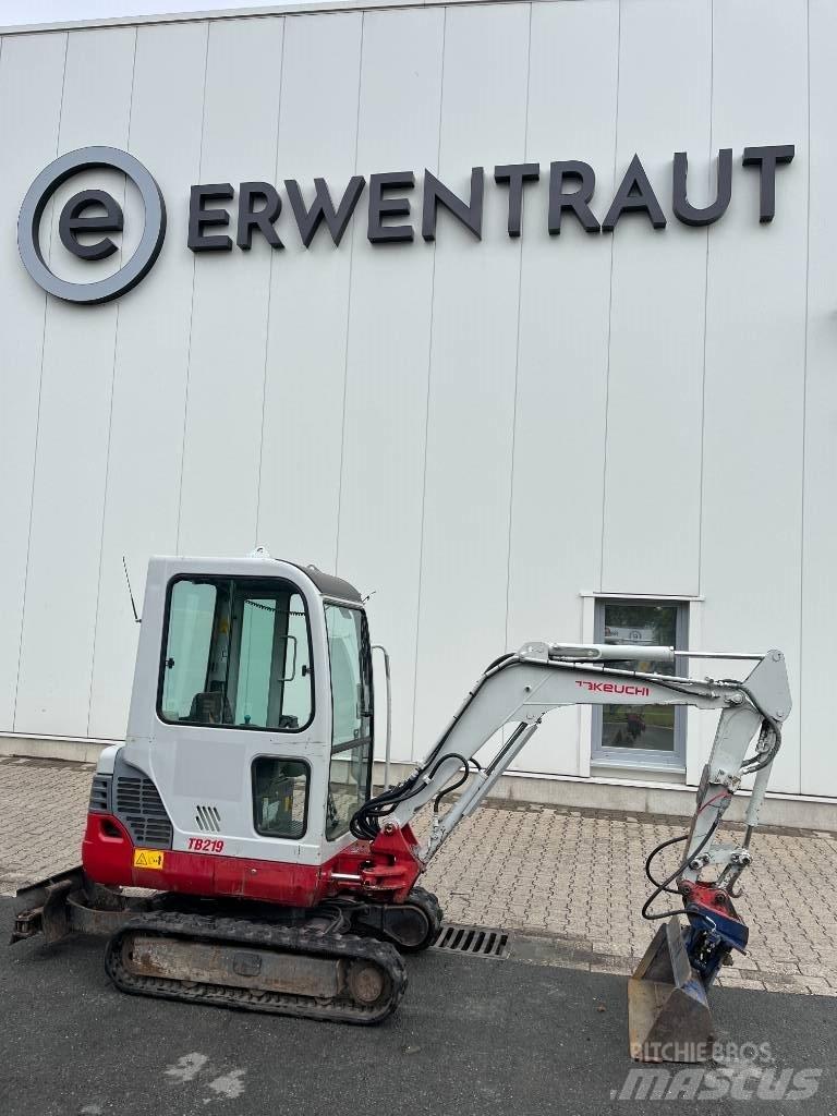 Takeuchi TB 219 A Mini bageri <7t