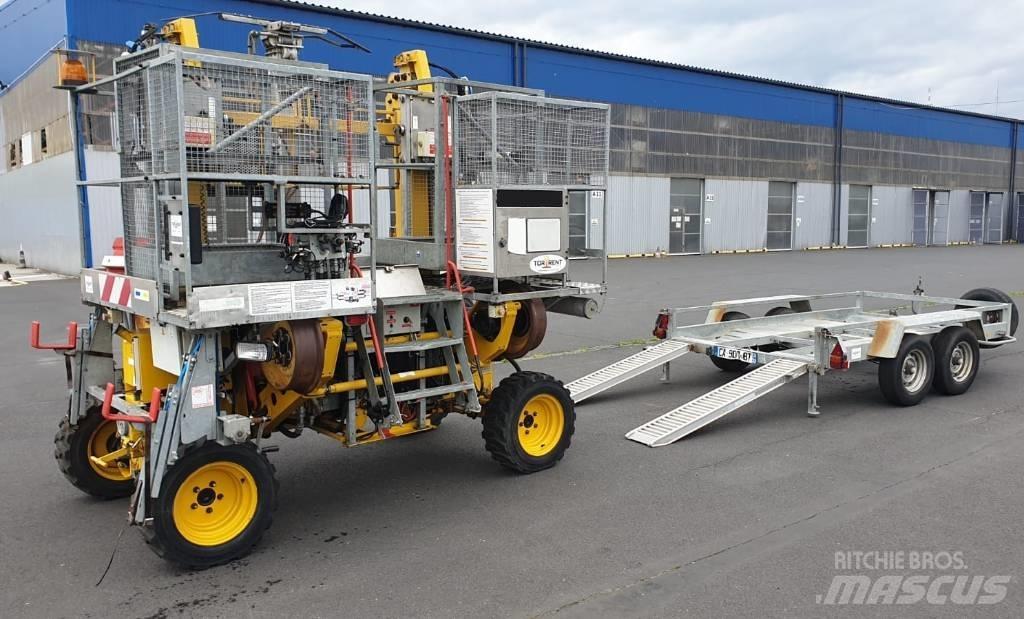  Axe Road Rail Lifter Strojevi za održavanje željezničkih pruga