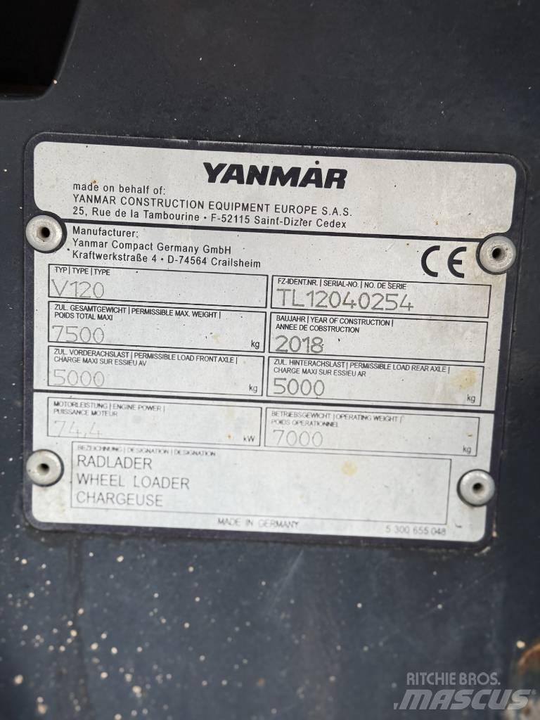 Yanmar V 120 Utovarivači na kotačima