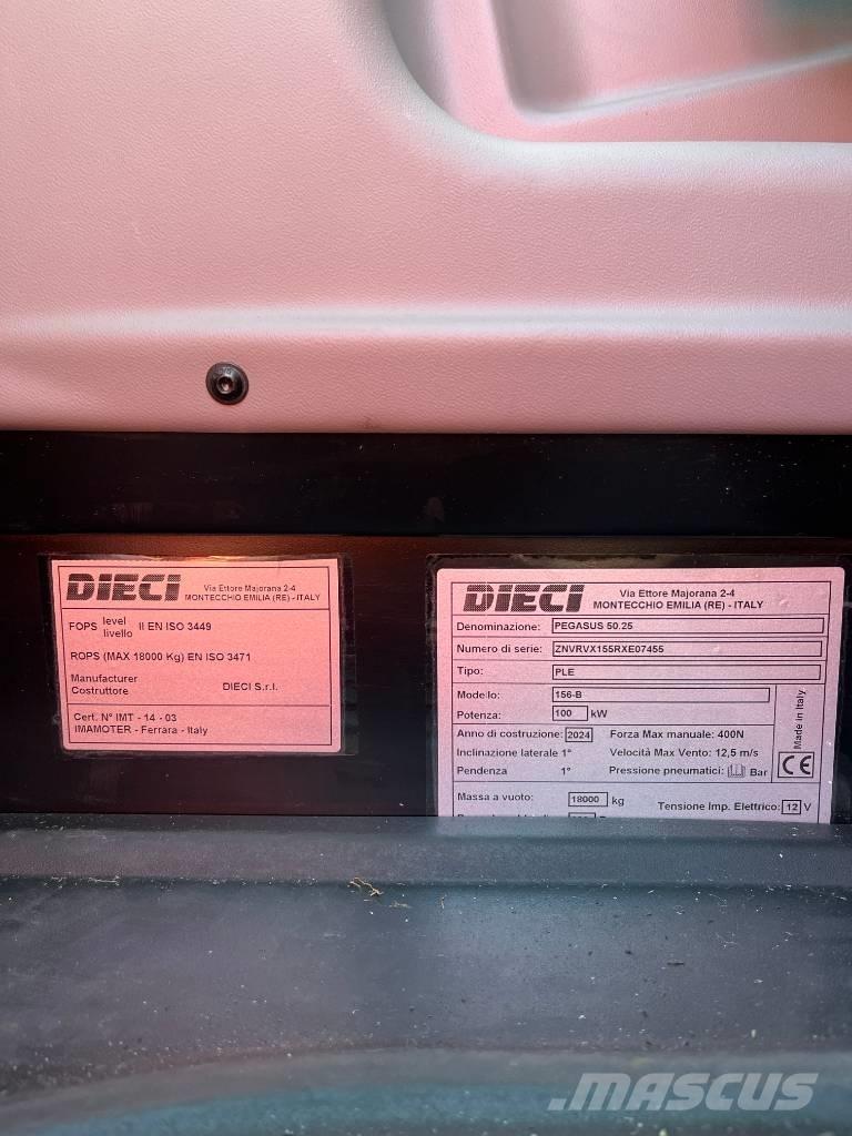 Dieci Pegaus 50.25 Teleskopski viličari