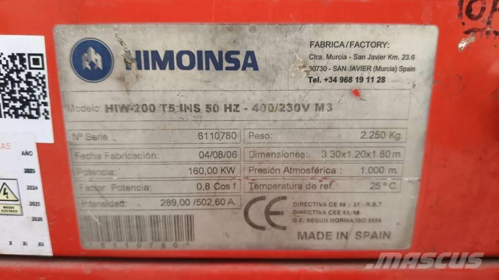 Himoinsa HIW 200 T5 Dizel agregati