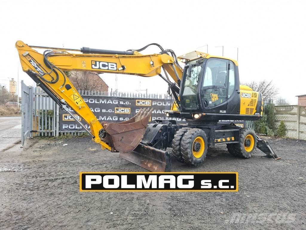 JCB JS 145 W Bageri na kotačima