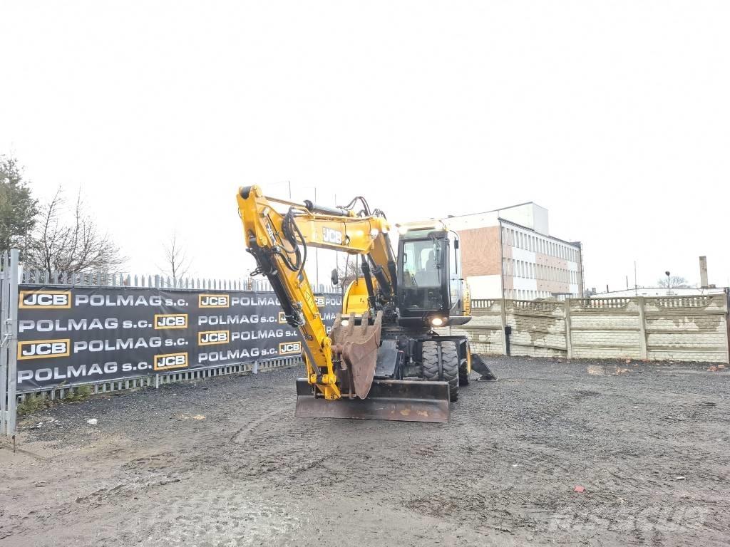 JCB JS 145 W Bageri na kotačima