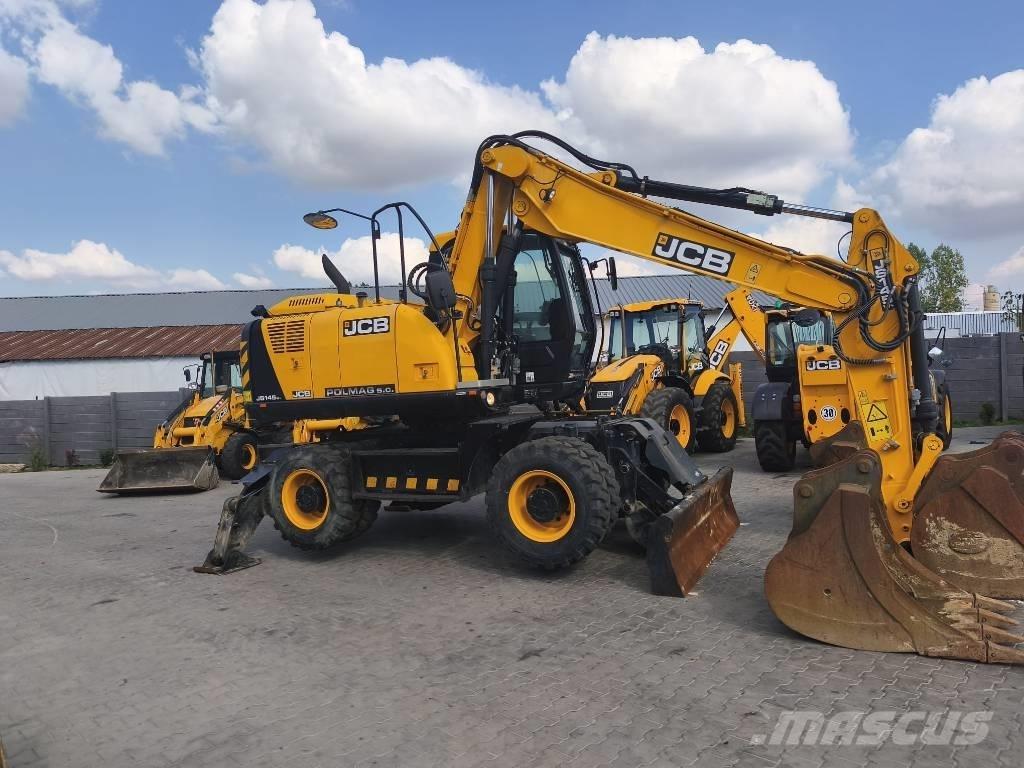 JCB JS 145 W Bageri na kotačima