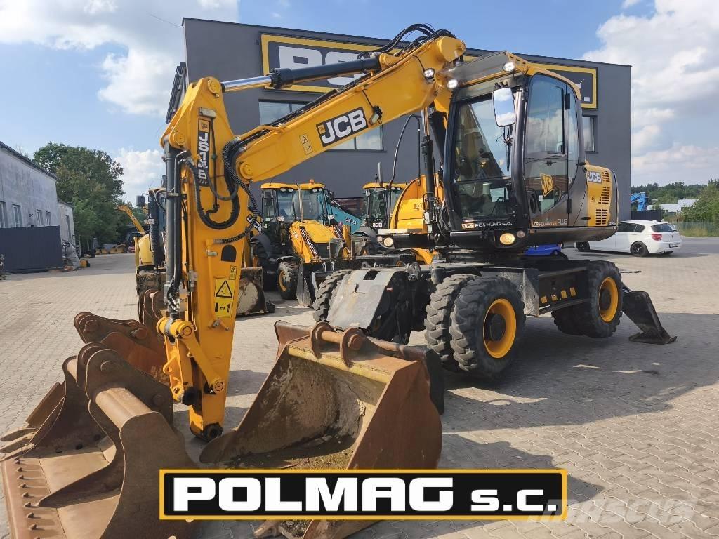 JCB JS 145 W Bageri na kotačima
